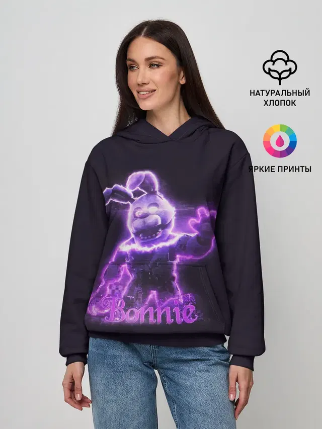 Женское худи с принтом «Bonnie»