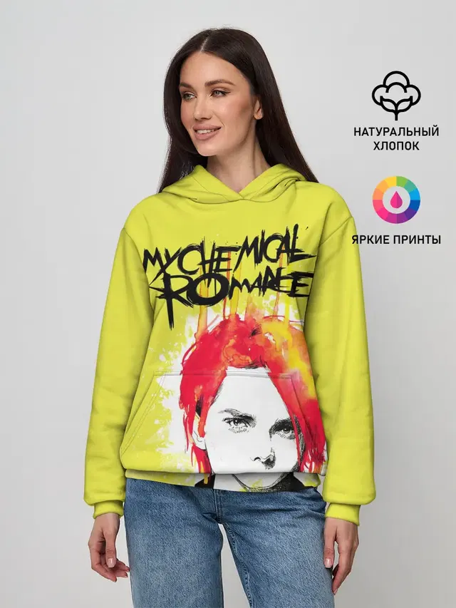 Женское худи с принтом «My Chemical Romance»