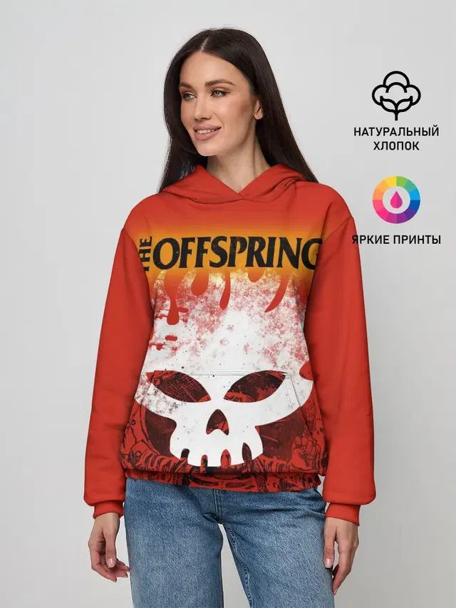 Женское худи с принтом «Offspring — The Offspring»