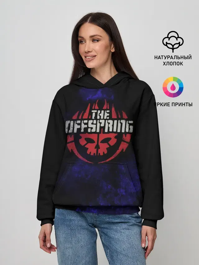 Женское худи с принтом «Offspring»
