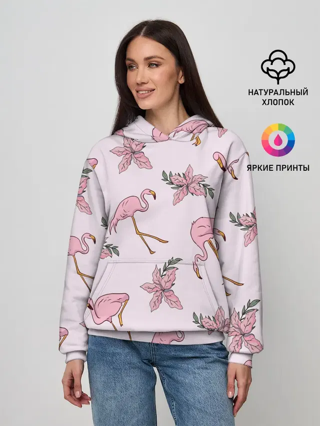 Розовый фламинго