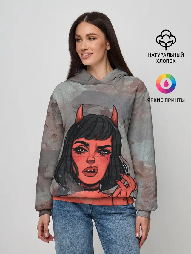 Женское худи