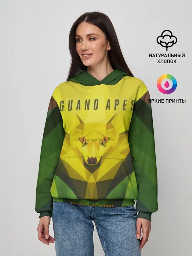 Женское худи с принтом «Guano Apes — Proud Like a God»
