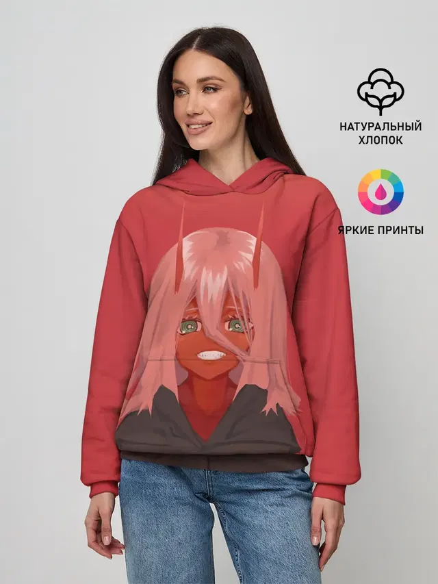 Женское худи с принтом «Little Devil»