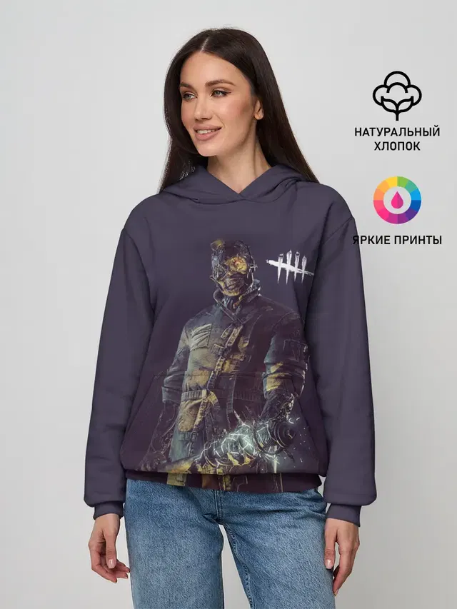 Женское худи с принтом «Dead by Daylight»