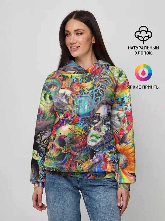 Женское худи