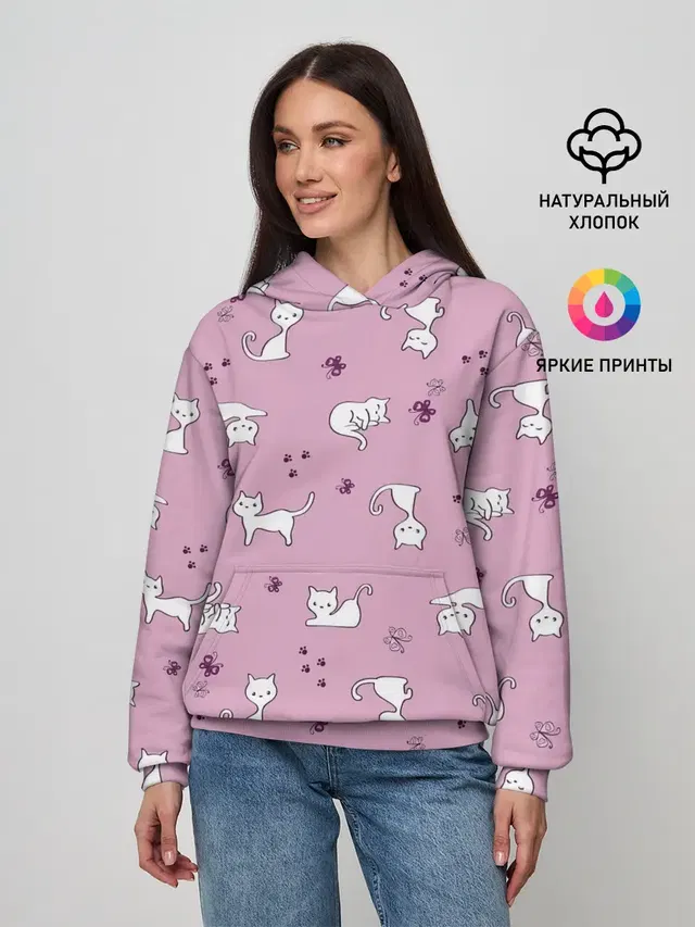 Белая кошка