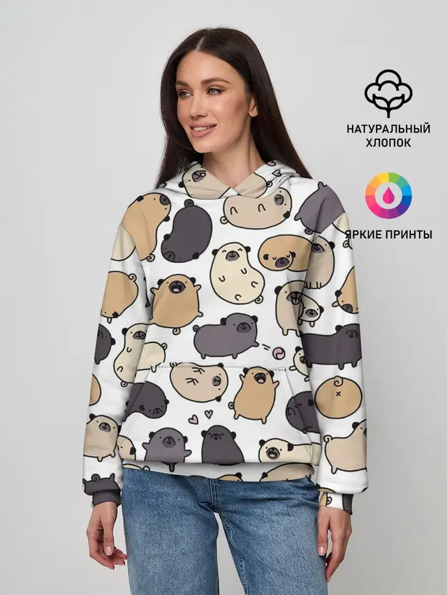 Милые мопсы