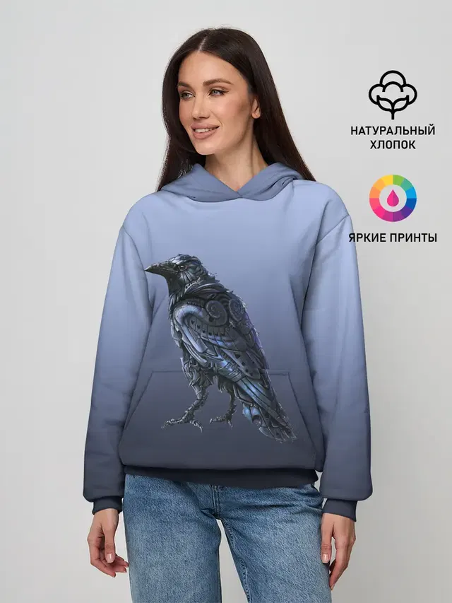 футуристический ворон