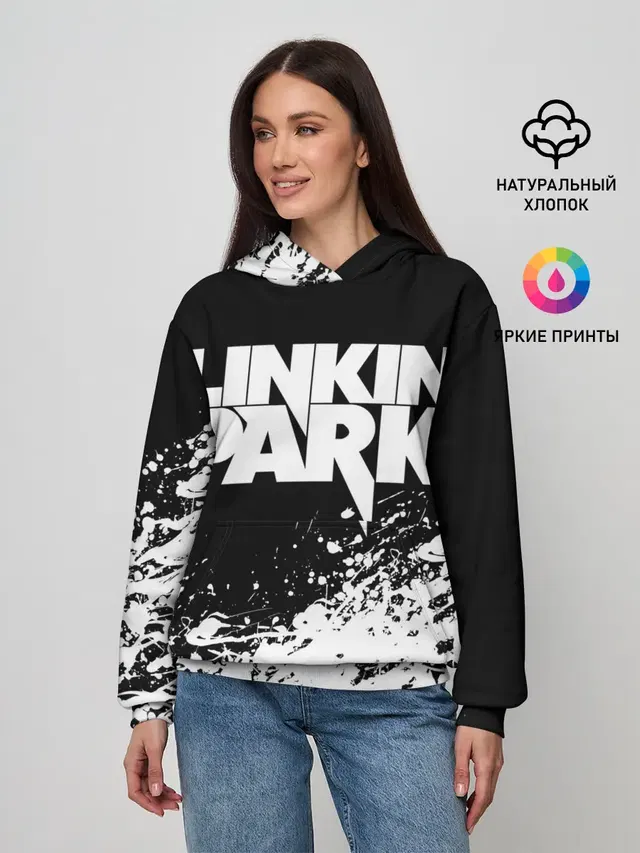 Женское худи с принтом «Linkin Park 4»