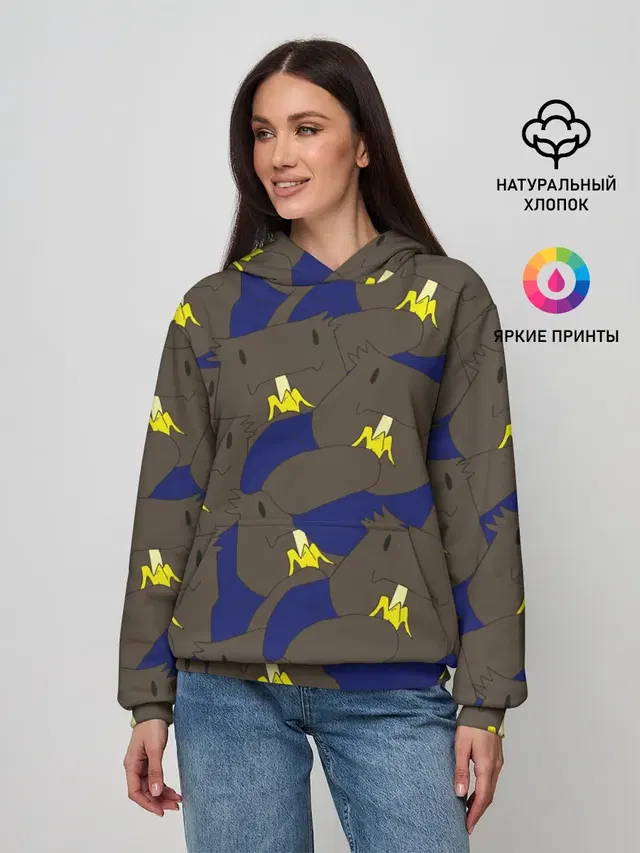 Женское худи с принтом «РАК»