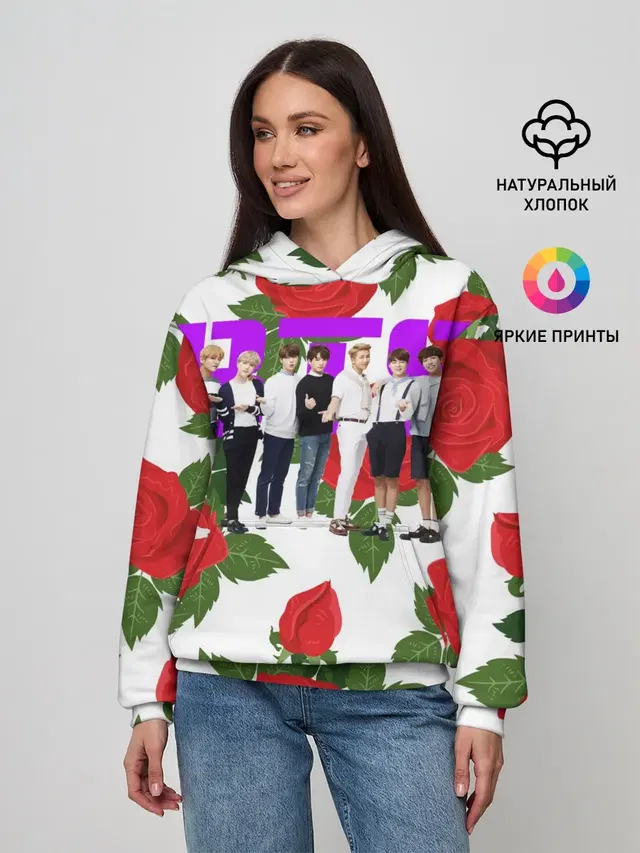 BTS Roses | White