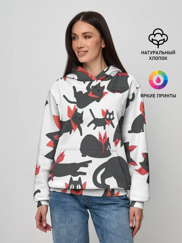 Черный котик