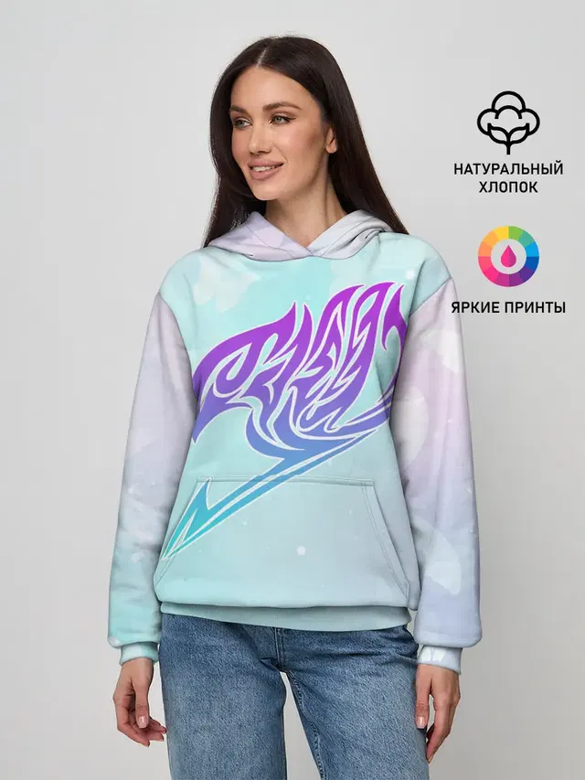 Хвост Феи радужный фон