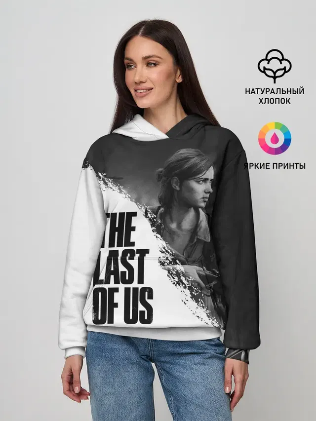 Женское худи с принтом «Rifle — THE LAST OF US 2»