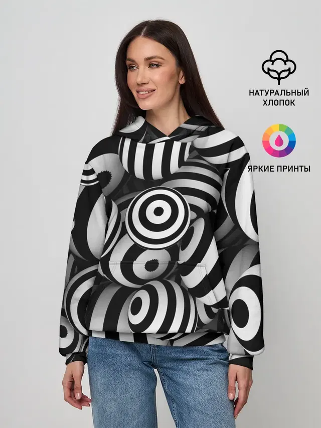 Полосатые 3D круги