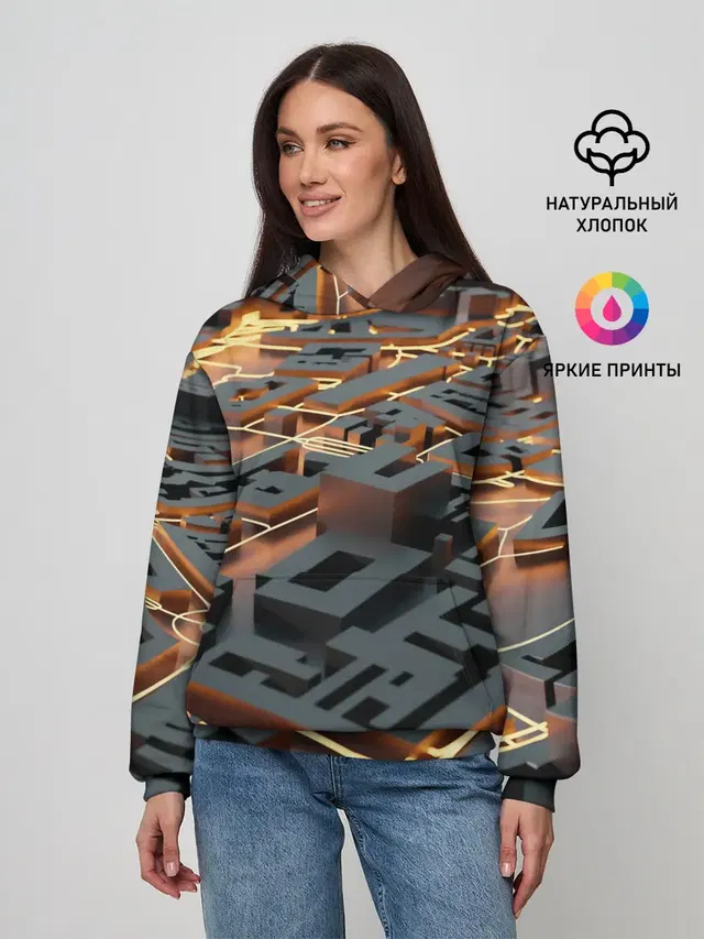 3D абстрактная схема