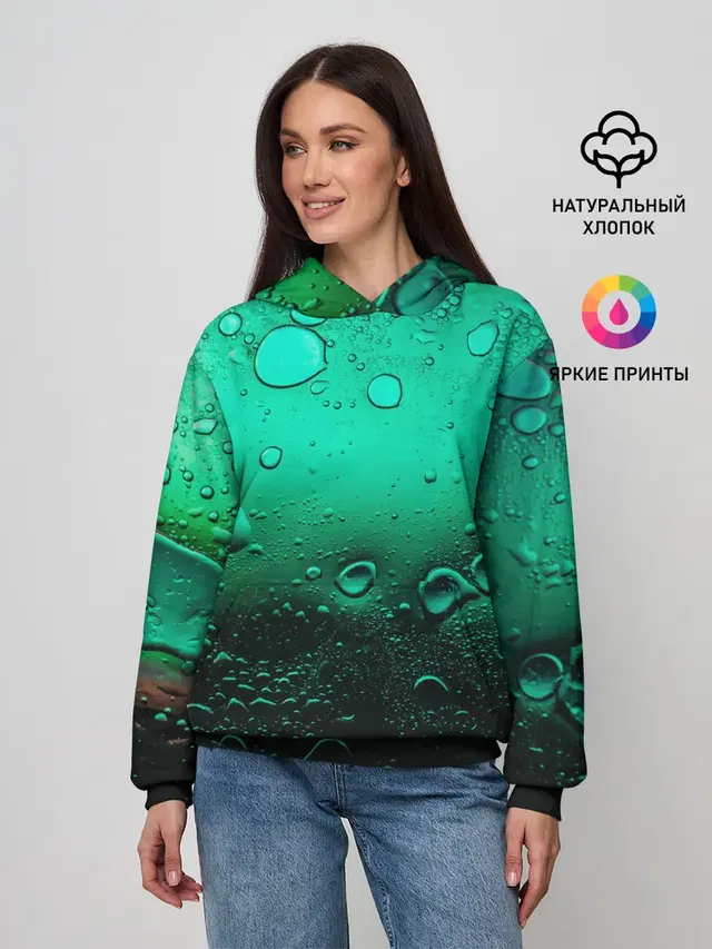 Зеленые капли клетки