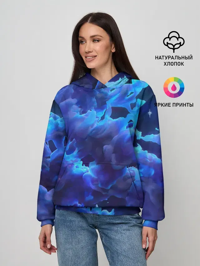 Женское худи с принтом «Vaporwave»