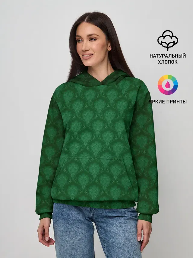 Готические зелёные цветы