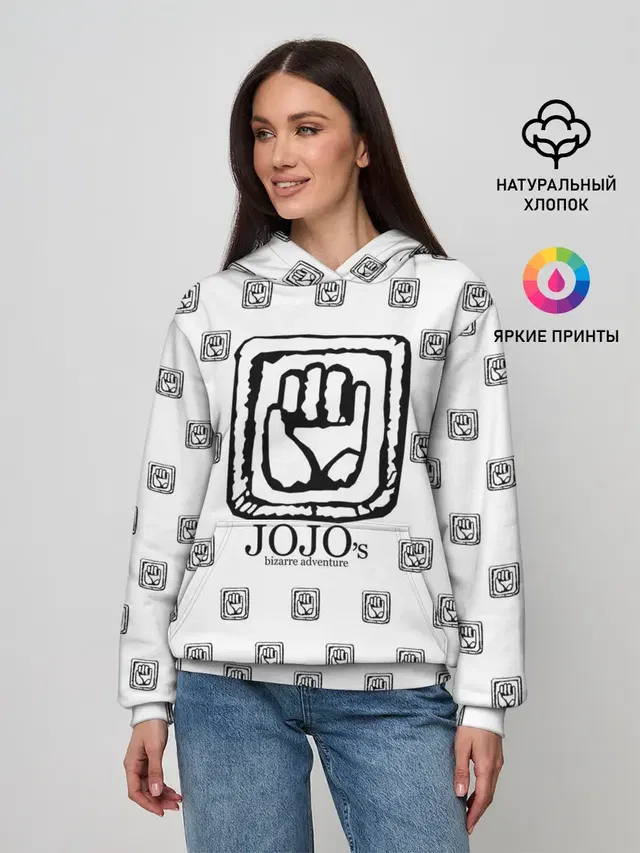 Лого джоджо белый