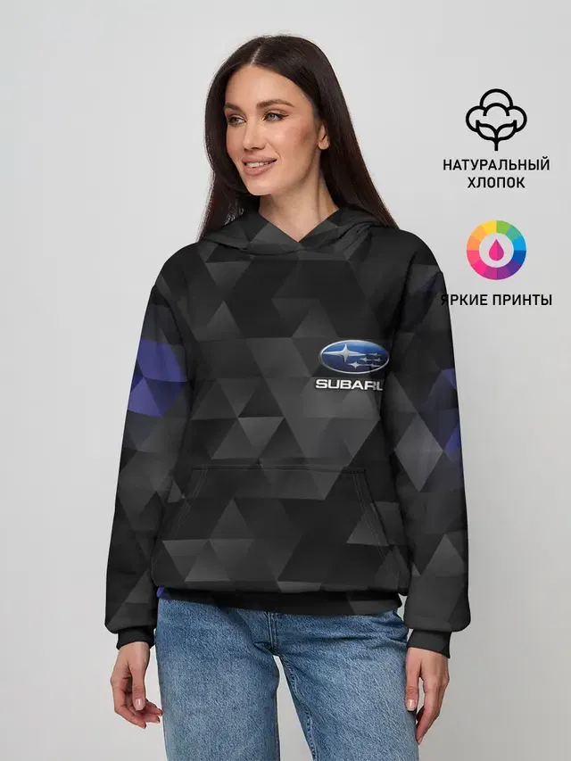 Женское худи с принтом «Geometric pattern»