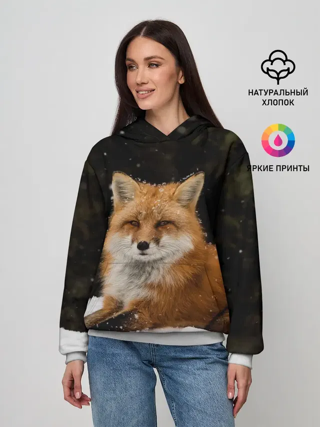 Лиса и снег