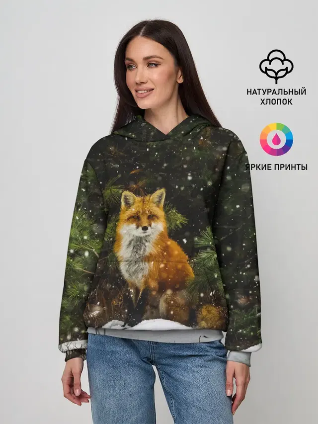 Лиса и снег