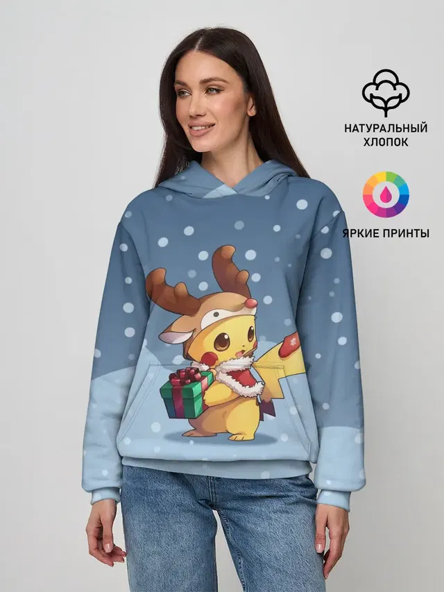 Новогодний Пикачу