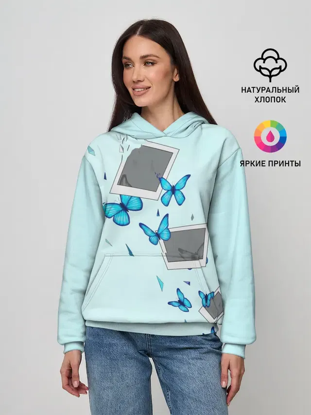 Женское худи с принтом «Life is strange — Live Is Strange»