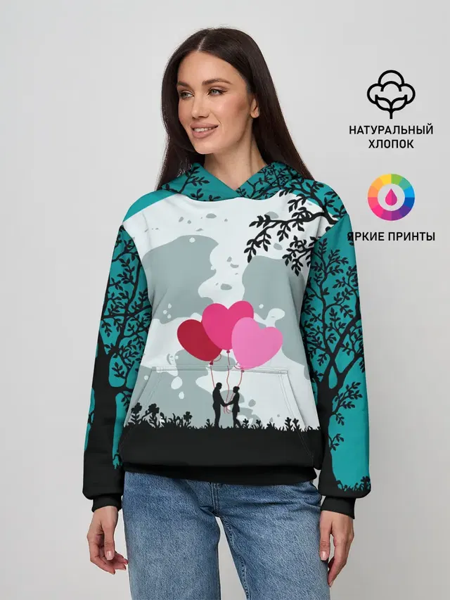 Женское худи