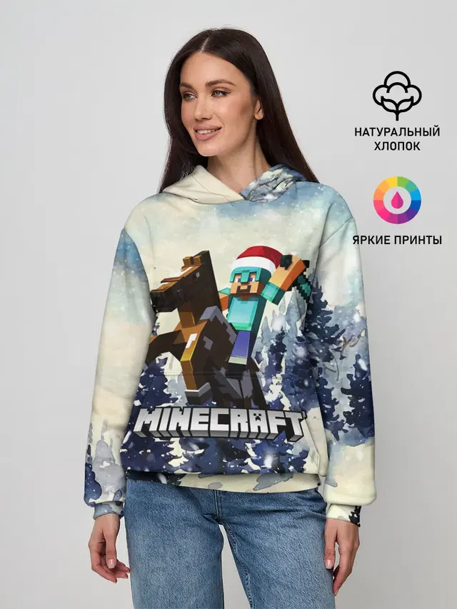 Зимний Майнкрафт