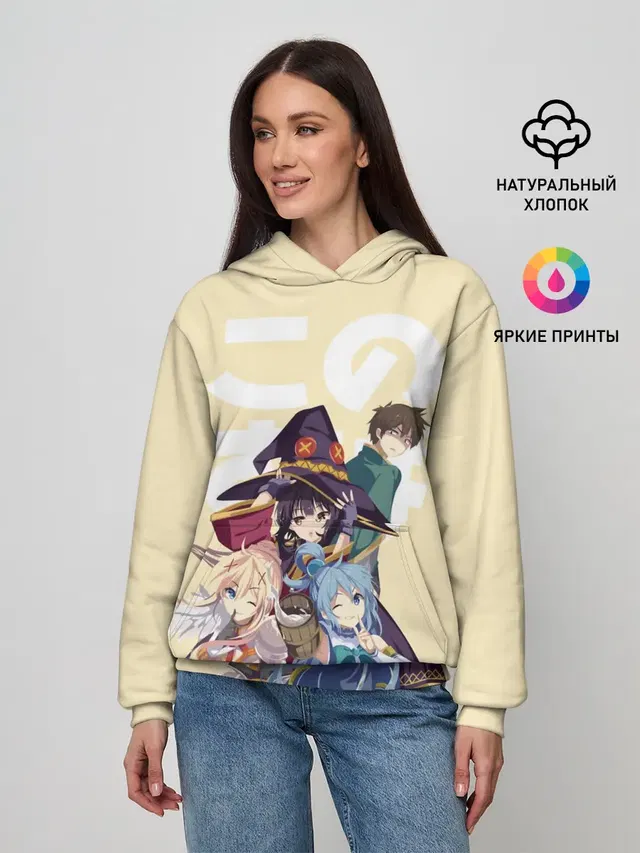 KonoSuba девочки вместе