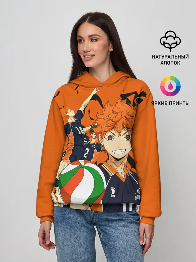 Волебольная команда из аниме HAIKYUU!!