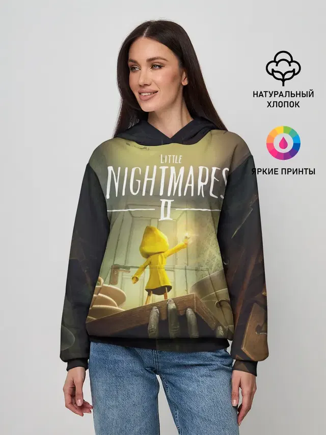 Женское худи с принтом «Six — Little Nightmares 2»
