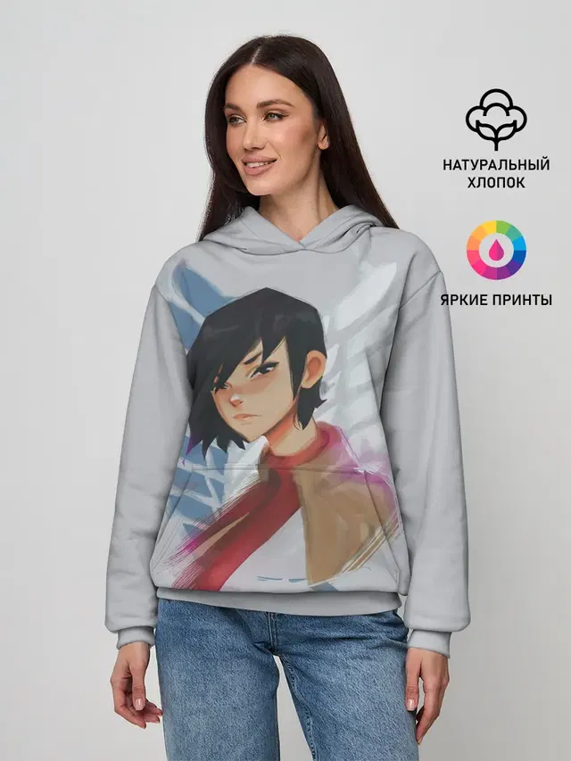 Logo and Mikasa