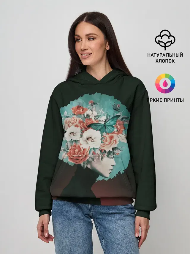 Girl in flowers