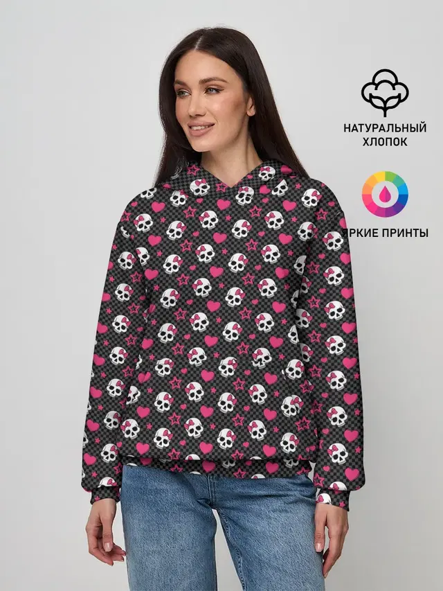 Женское худи с принтом «Sexy»