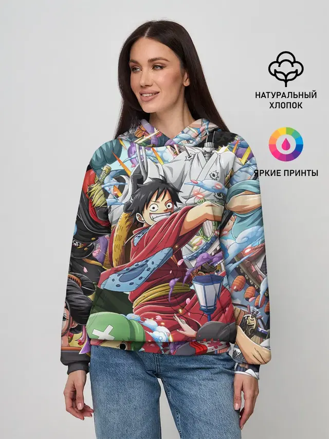 One Piece стикербомбинг
