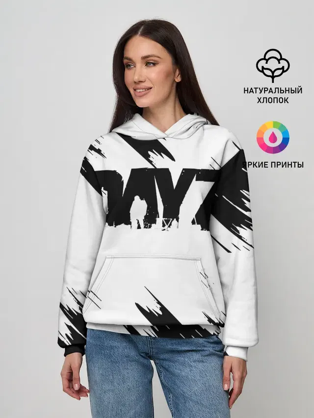 Женское худи с принтом «Survivor»