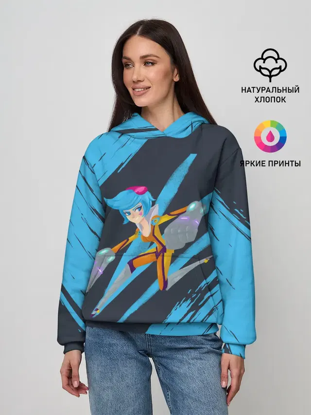 Женское худи с принтом «Art LOL — Art»