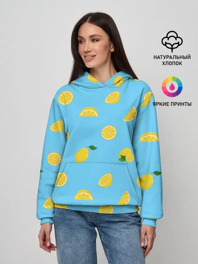 Лимоны на голубом