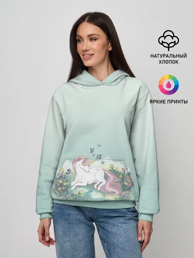 единорог с бабочками