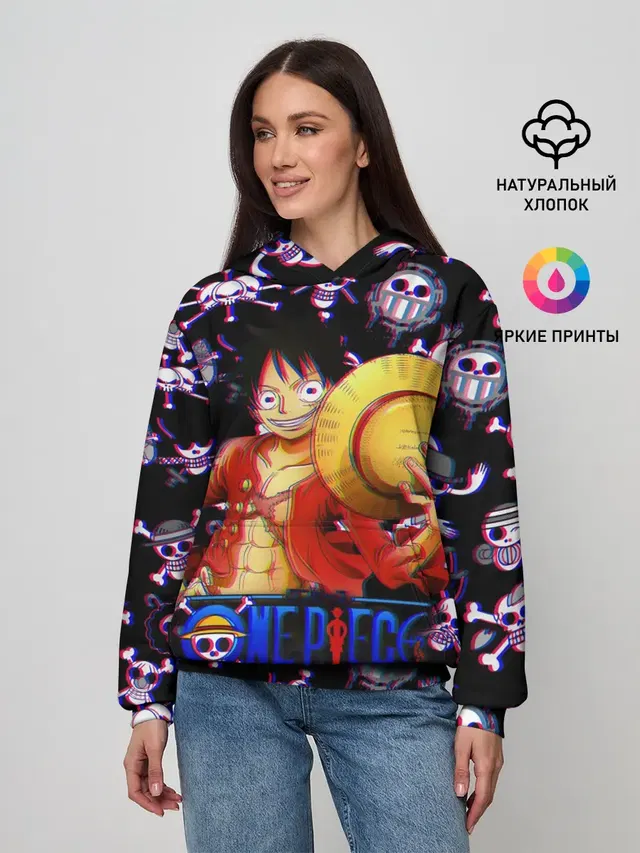 Луффи One Piece | Glitch