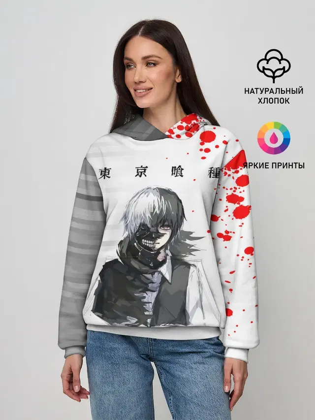 Kaneki Ken красные капли