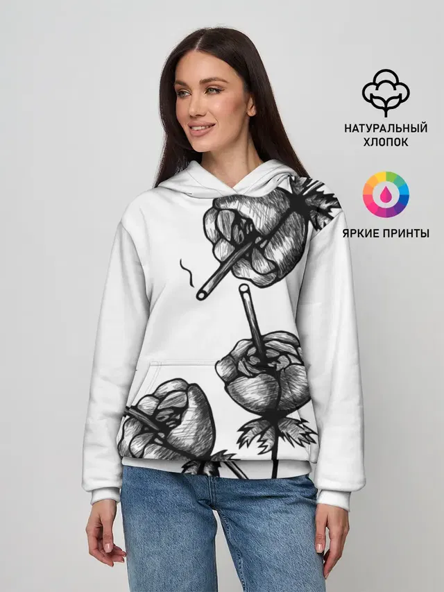 Дымящие розы
