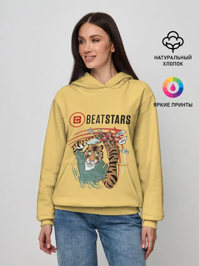 Женское худи с принтом «Beastars — Выдающиеся звери»