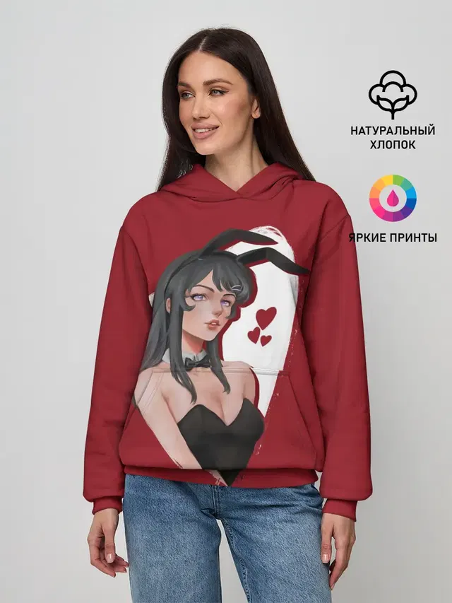 Женское худи
