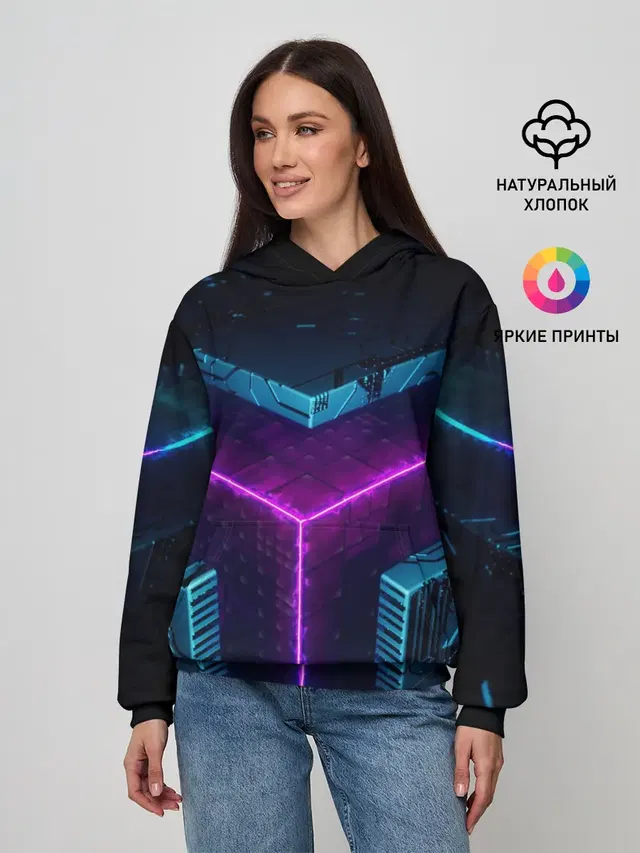Неоновые грани 3D