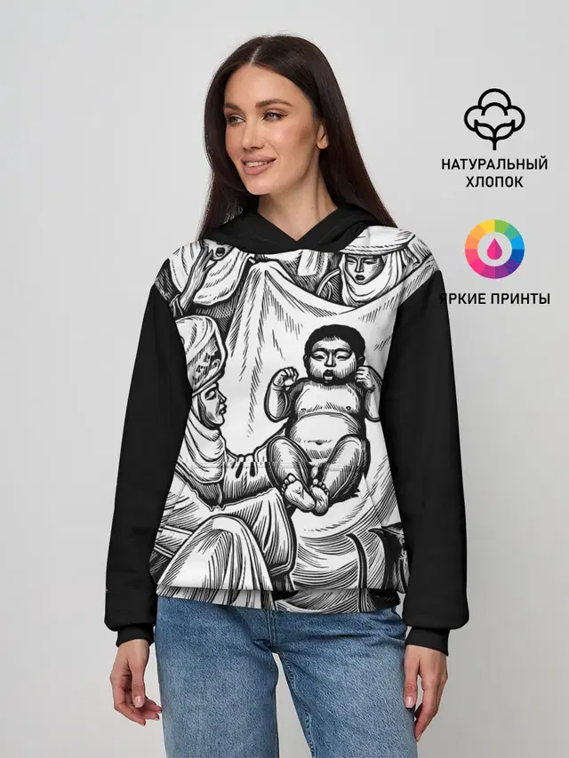 Женское худи